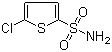 结构式 CAS# 53595-66-7, 2-氯噻吩-5-磺酰胺