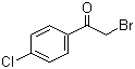 4'-Chloro-2-bromoacetophenone molecular structure (CAS 536-38-9)