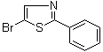 结构式 CAS# 53715-67-6, 5-溴-2-苯基噻唑