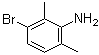 结构式 CAS# 53874-26-3, 3-溴-2,6-二甲基苯胺