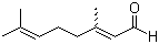 structure of CAS# 5392-40-5, Citral;3,7-Dimethyl-2,6-octadienal; Geranial; Neral