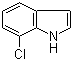 结构式 CAS# 53924-05-3, 7-氯吲哚