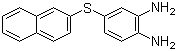 4-(2'-Naphthalenethio)-1,2-phenylenediamine molecular structure (CAS 54092-93-2)