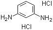 Benzene-1,3-diamine dihydrochloride molecular structure (CAS 541-69-5)