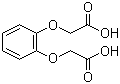 结构式 CAS# 5411-14-3, 1,2-亚苯基二氧二乙酸; 邻苯二酚-O,O'-二乙酸