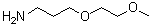 structure of CAS# 54303-31-0, 3-(2-Methoxyethoxy)propylamine;3-(2-Methoxyethoxy)-1-propanamine