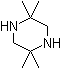 2,2,5,5-Tetramethylpiperazine molecular structure (CAS 5434-90-2)