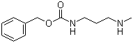 [3-(Methylamino)propyl]carbamic acid phenylmethyl ester molecular structure (CAS 543745-14-8)