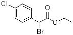 structure of CAS# 5445-25-0, alpha-Bromo-4-chlorobenzeneacetic acid ethyl ester;2-Bromo-2-(4-chlorophenyl)acetic acid ethyl ester; Ethyl 2-bromo-2-(4-chlorophenyl)acetate