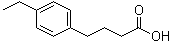 结构式 CAS# 5467-53-8, 4-乙基苯丁酸