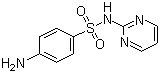 Sodium sulfadiazine molecular structure (CAS 547-32-0)