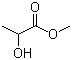 乳酸甲酯分子结构 (CAS 547-64-8)