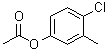 结构式 CAS# 54963-43-8, 4-氯-3-甲基苯基乙酸酯