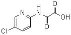 结构式 CAS# 552850-73-4, [(5-氯-2-吡啶基)氨基]氧代乙酸