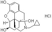 6beta-Hydroxynaltrexone hydrochloride molecular structure (CAS 55488-86-3)