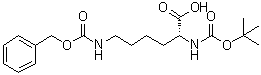 N2-[(1,1-Dimethylethoxy)carbonyl]-N6-[(phenylmethoxy)carbonyl]-D-lysine molecular structure (CAS 55878-47-2)