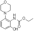 [2-Hydroxy-6-(4-morpholinyl)phenyl]carbamic acid ethyl ester molecular structure (CAS 55898-77-6)