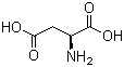 L-Aspartic acid  molecular structure (CAS 56-84-8)