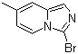 structure of CAS# 56051-32-2, 3-Bromo-7-methylimidazo[1,2-a]pyridine