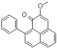 2-Methoxy-9-phenyl-1H-phenalen-1-one molecular structure (CAS 56252-05-2)