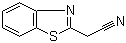 结构式 CAS# 56278-50-3, 苯并噻唑-2-乙腈; 2-苯并噻唑乙腈