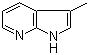 结构式 CAS# 5654-93-3, 3-甲基-7-氮杂吲哚
