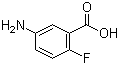 5-Amino-2-fluorobenzoic acid molecular structure (CAS 56741-33-4)