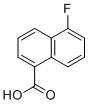 结构式 CAS# 573-04-6, 5-氟-1-萘甲酸