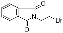 结构式 CAS# 574-98-1, N-(2-溴乙基)邻苯二甲酰亚胺