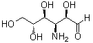 3-Amino-3-deoxy-D-glucose molecular structure (CAS 576-44-3)