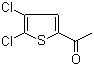 结构式 CAS# 57681-59-1, 2-乙酰基-4,5-二氯噻吩