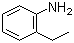 结构式 CAS# 578-54-1, 2-乙基苯胺; 邻乙基苯胺