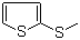 structure of CAS# 5780-36-9, 2-Methylthiothiophene