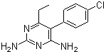 Pyrimethamine molecular structure (CAS 58-14-0)