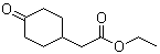 结构式 CAS# 58012-34-3, 4-氧代环己烷乙酸乙酯