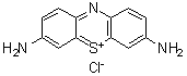 Thionine molecular structure (CAS 581-64-6)