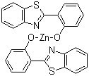 结构式 CAS# 58280-31-2, 双[2-(2-苯并噻唑基)苯酚]锌