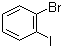 1-Bromo-2-iodobenzene molecular structure (CAS 583-55-1)