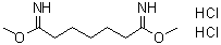 structure of CAS# 58537-94-3, Dimethyl pimelimidate dihydrochloride