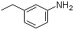 结构式 CAS# 587-02-0, 3-乙基苯胺