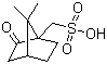 结构式 CAS# 5872-08-2, DL-10-樟脑磺酸; 混旋樟脑磺酸