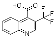 3-(Trifluoromethyl)-4-quinolinecarboxylic acid molecular structure (CAS 588702-65-2)