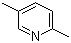 结构式 CAS# 589-93-5, 2,5-二甲基吡啶