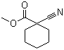 Methyl 1-cyanocyclohexanecarboxylate molecular structure (CAS 58920-80-2)