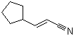 结构式 CAS# 591769-05-0, 3-环戊基丙烯腈