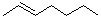 structure of CAS# 592-77-8, 2-Heptene