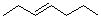 3-Heptene molecular structure (CAS 592-78-9)