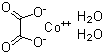 structure of CAS# 5965-38-8, Cobalt oxalate dihydrate;Cobaltous oxalate dihydrate; Diaquaoxalato cobalt
