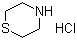 结构式 CAS# 5967-90-8, 硫代吗啉盐酸盐