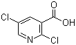 结构式 CAS# 59782-85-3, 2,5-二氯烟酸
